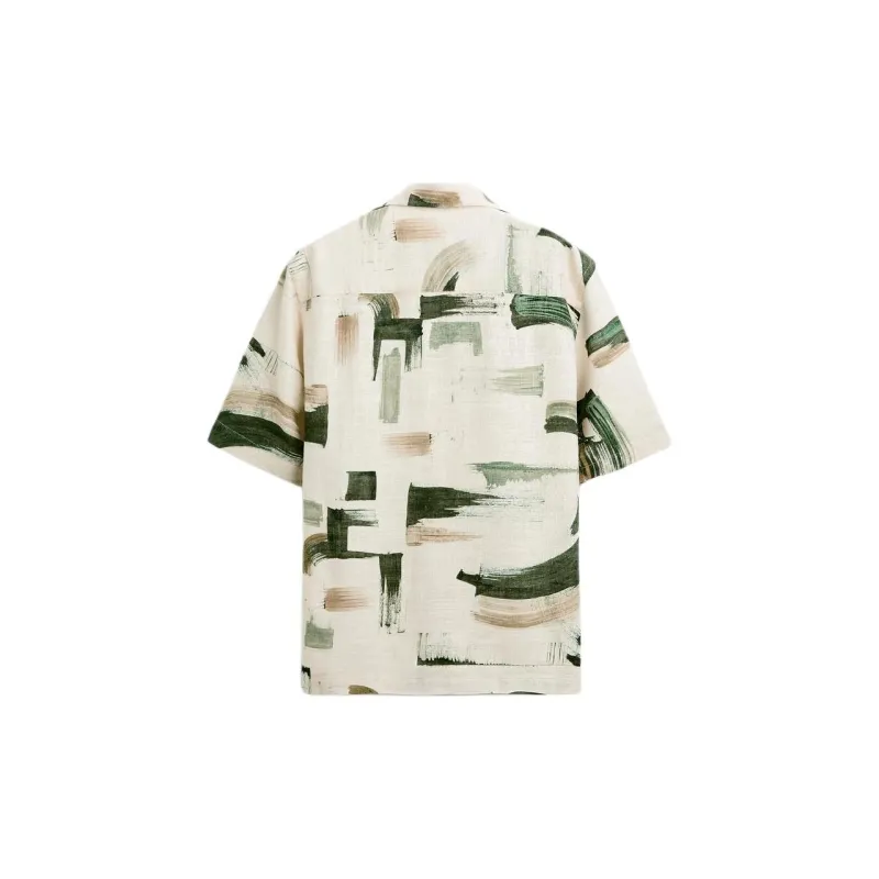 ZARA Shirts Men Green-1