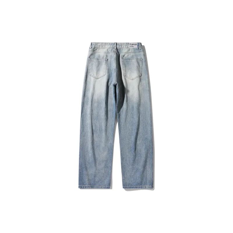 China Aerospace Jeans Unisex Vintage Blue-1