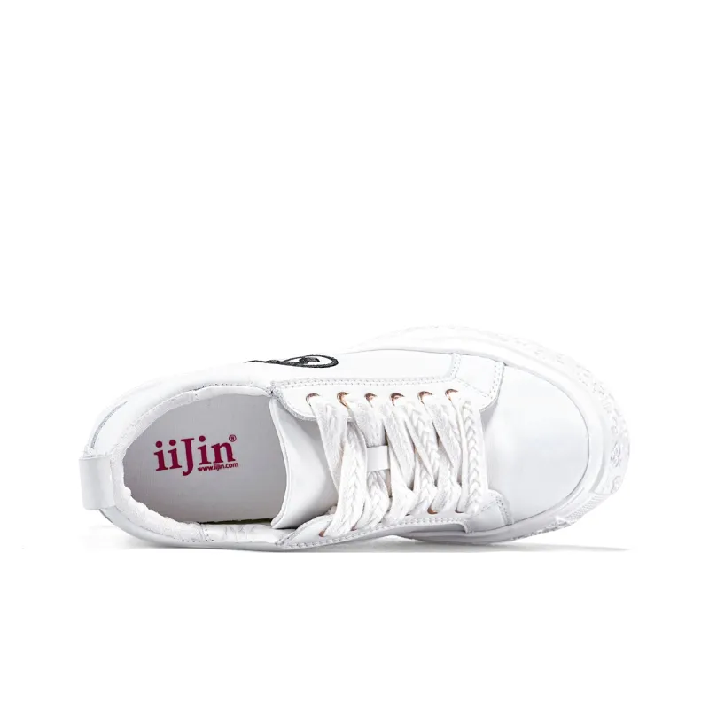 IiJin Slip-Resistant Low-Top Skateboard Shoes Women's-4