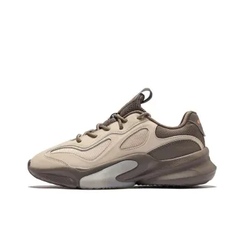Erke Derivation 2V2 Anti Slip Wear Resistant Low Top Casual Shoes Women's Birch Wood Brown Stone