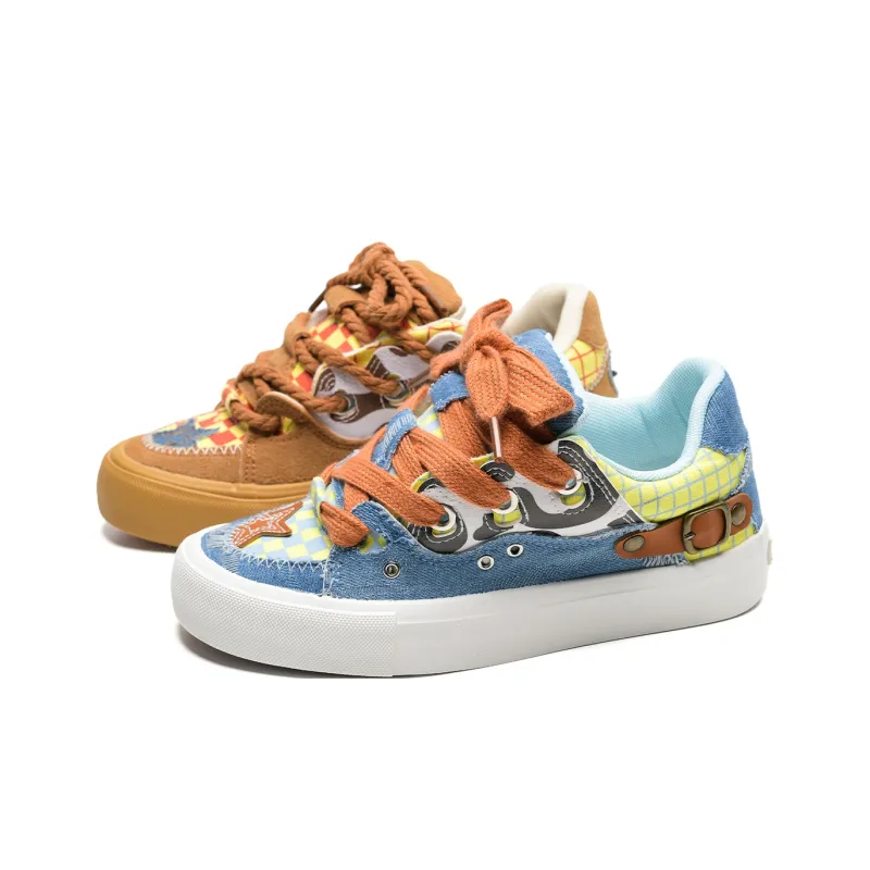 ABCIO Slip Resistant Cushioning Low Top Skateboard Shoes Unisex-10
