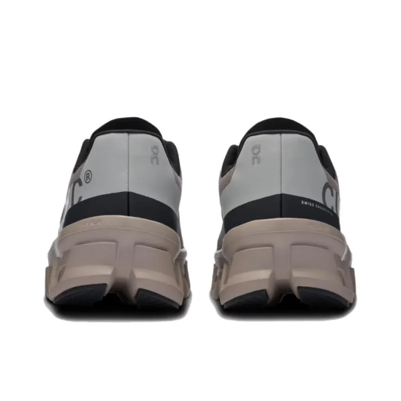 On CloudmOnster Running Shoes Men Low-top Light Brown-5