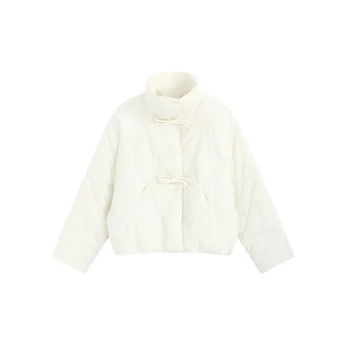 LOKUINTUS Puffer Jackets Women's Off White