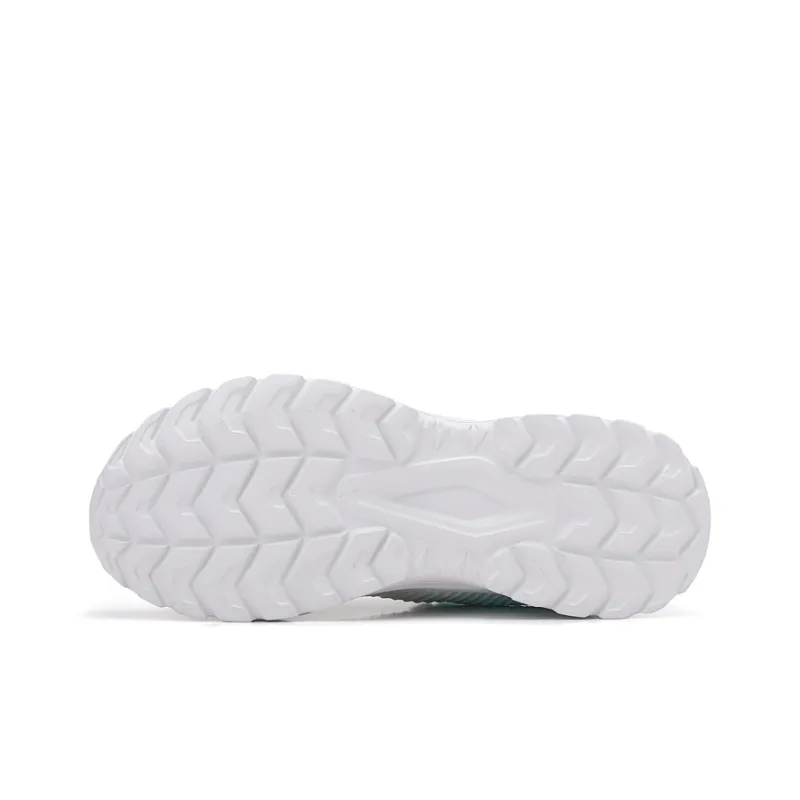 Binary Cushioning Breathable Support Low Top Casual Running Shoes Women's White Moon-5
