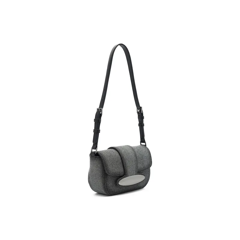 PEDRO PU Shoulder Bag Crossbody Bag Mini Women's Black/Silver/Light Blue-1