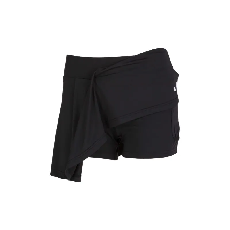 Joma Skirt Woman Torneo Black White Casual Shorts Women's Black-3