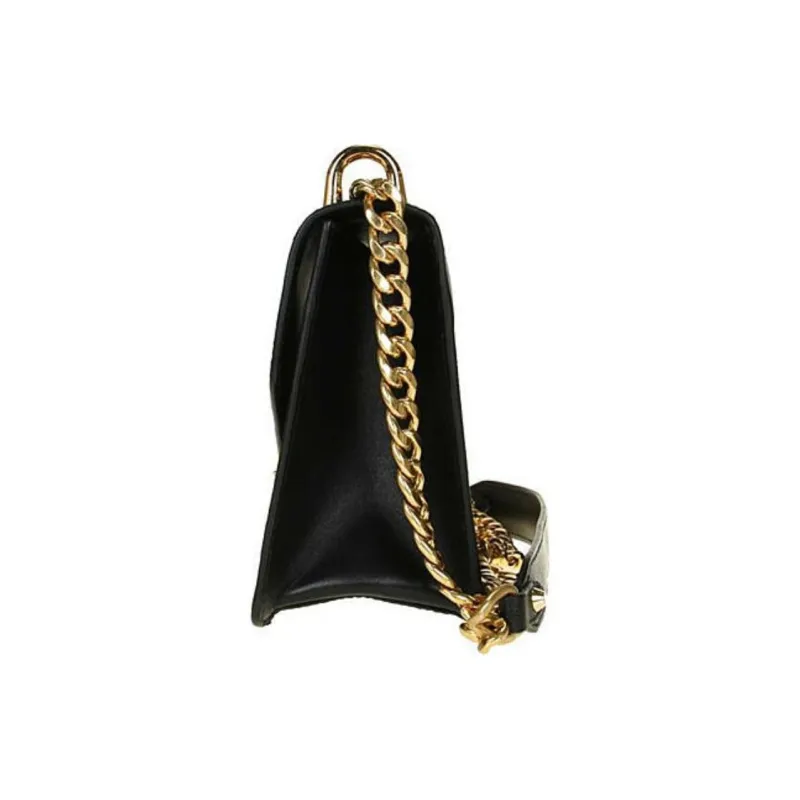 PRADA Saffiano Cow Leather Envelope Bag, Crossbody Bag, Shoulder Bag Women's Black-2