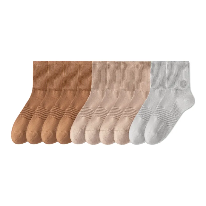 Lan Miao Mid Calf Socks Men's 10 Pack-11