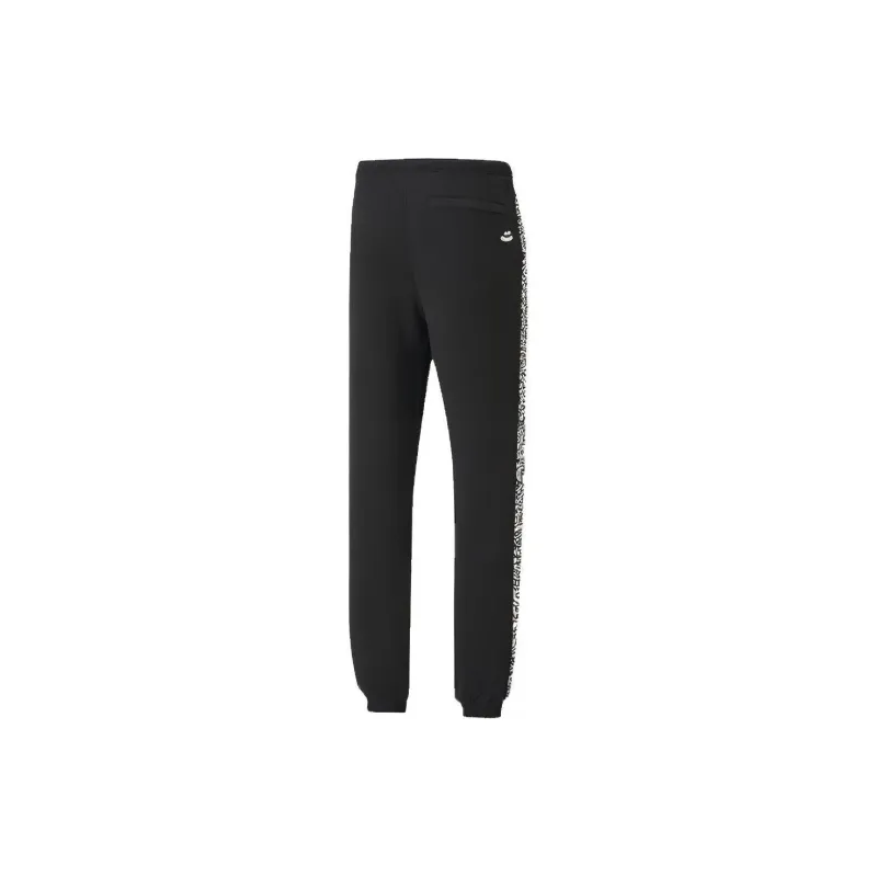 PUMA MR DOODLE Collaboration Knitted Sweatpants Men's Black-1