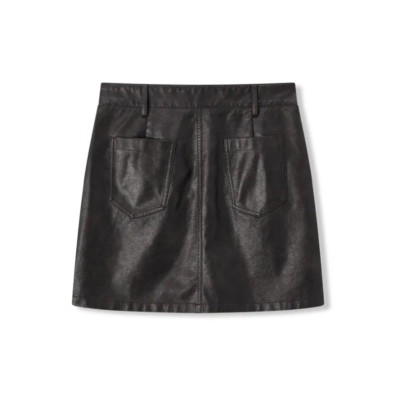 SEM/R Casual Short Skirts Women's Blackish-1