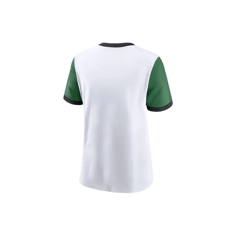 Nike Philadelphia Eagles Rewind Women's Nike Nfl Ringer T Shirt-1