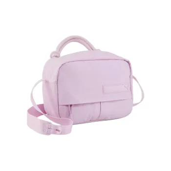 PUMA Nylon Handbag, Shoulder Bag, Crossbody Bag Regular Women's Grape Mist Color