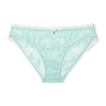 Victoria's Secret Underpants Women's 1 Pack Blue Heart