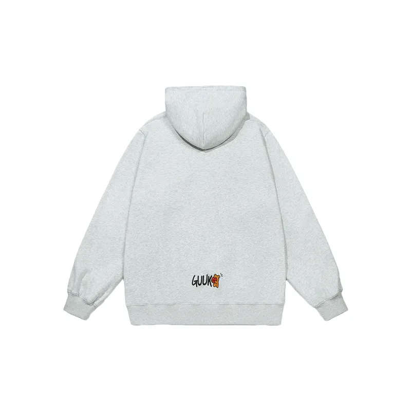 Guuka x AGAHO Sweatshirt Unisex Floral Apricot-1