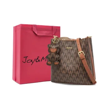 Joy&Mario PVC Lightweight Practical Commute Small Size Women's Beige Yellow/Cocoa Coffee/Tale Green