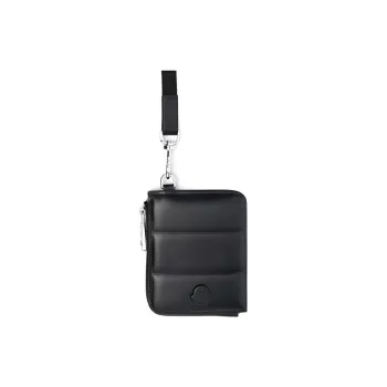 Moncler Leather Wallet Unisex Black