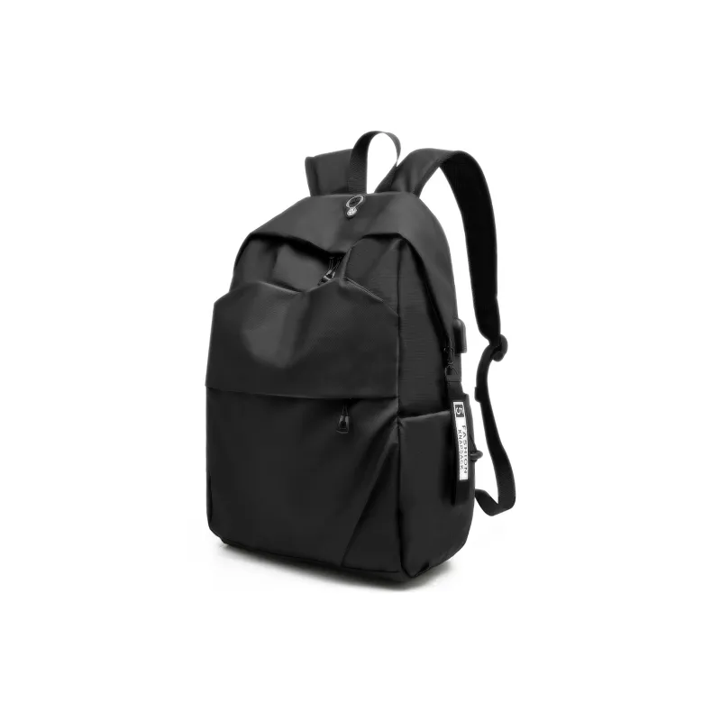 Old Man's Head Fabric Backpack Regular Men's Black-1