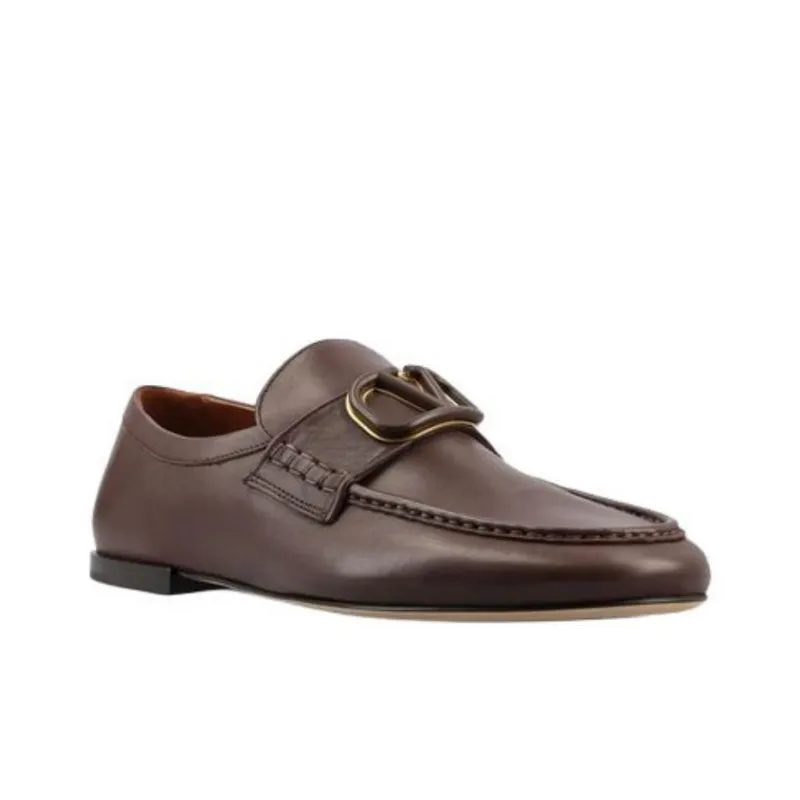 Valentino VLogo Signature Slip On Loafers-2