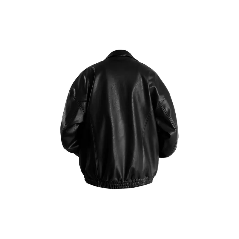 Poshbrain Leather Jacket For Fall And Winter Unisex-1