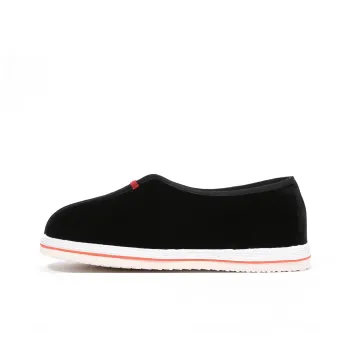Old Meihua Casual Shoes Men Low Top Black