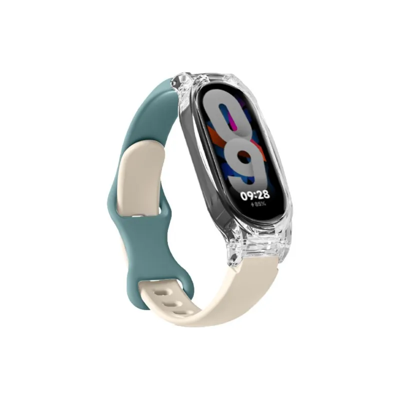 Yu Qing Xiaomi Smart Band 9/8/7/NFC Edition 3456 Smart Wristband Xiaomi Compatibility Watch Band 21cm Silicone Material-7