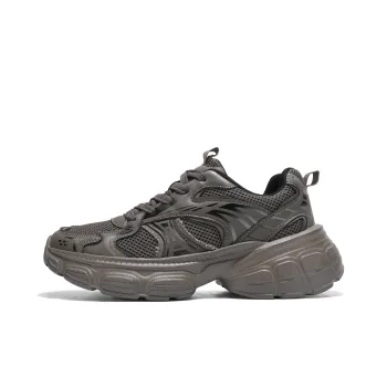DEERWAY Abrasion-Resistant Slip-Resistant Low-Top Chunky Sneakers Men's