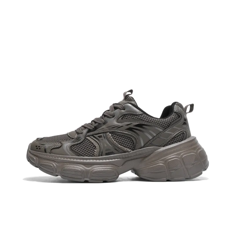 DEERWAY Abrasion-Resistant Slip-Resistant Low-Top Chunky Sneakers Men's-14