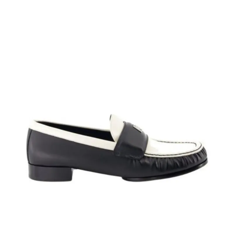 Givenchy 4G-motif Leather Loafers-1