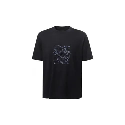 EMPORIO ARMANI T-Shirts Men Marine Blue