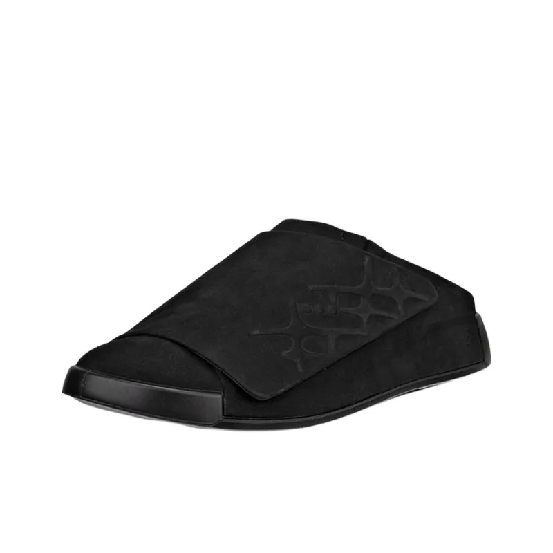 Ecco Abrasion Resistant Closed Toe Slippers Men's Black-1