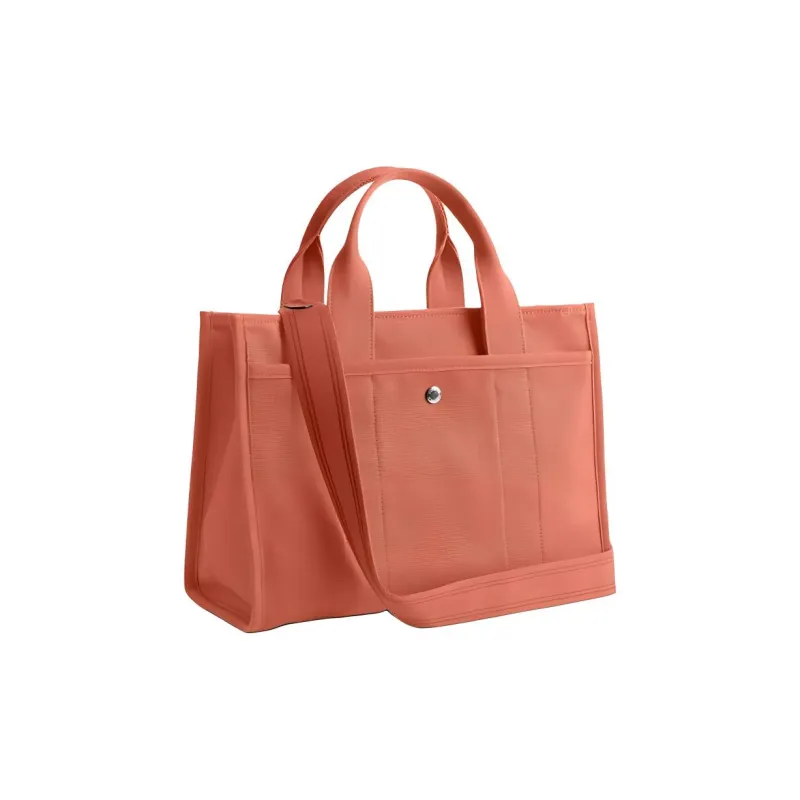 COACH Cargo Canvas Tote Bag, Shopping Bag, One Shoulder Crossbody Bag, Canvas Bag, Handbag Tubas Women's Light Red-2