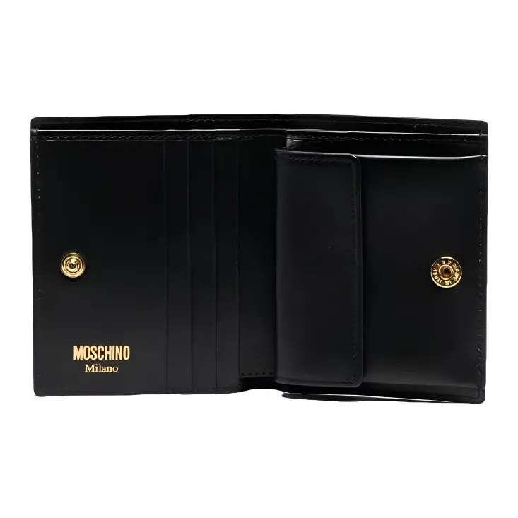 MOSCHINO Calfskin Coin Purses Wallets Women's Multicolor-2