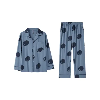 Aannsfam Pajama Set Men's Harbor Blue