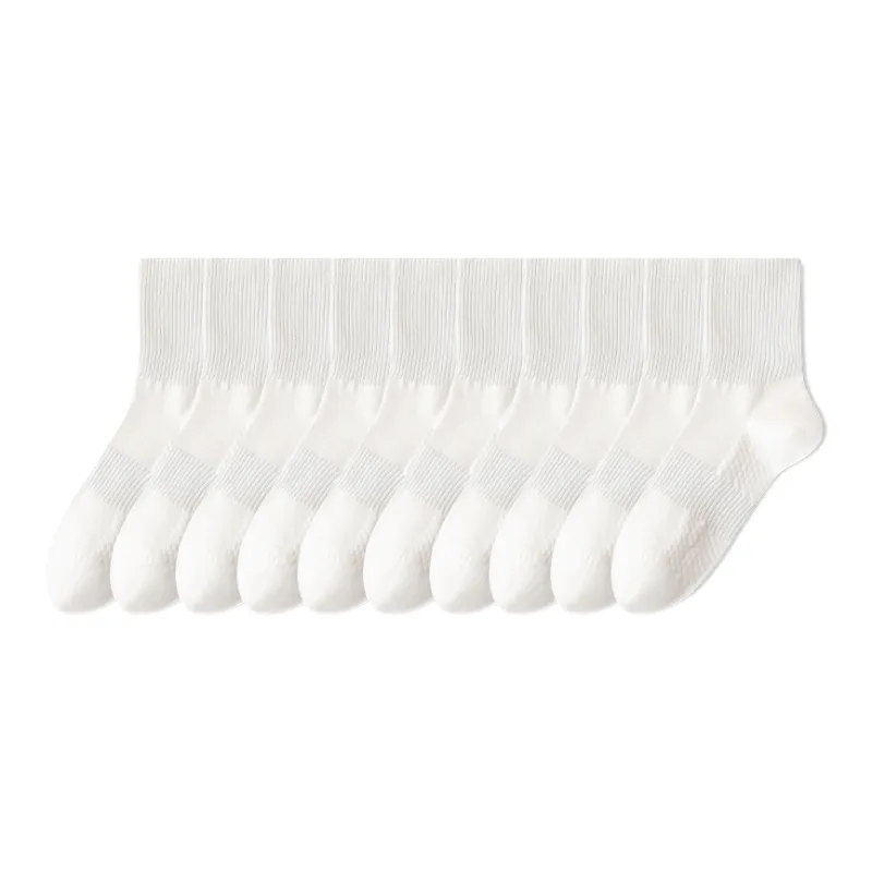 Lan Miao Mid Calf Socks Men's 10 Pack-13