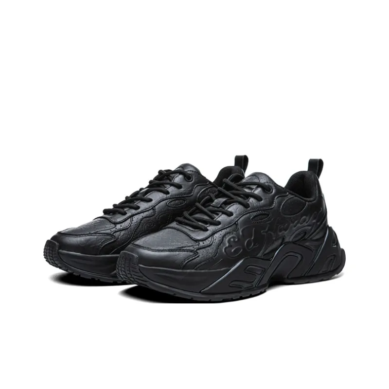 Ed Hardy ACC Cushioning Anti-Slip And Wear-Resistant Height Increasing Low-Top Chunky Sneakers Men's-7