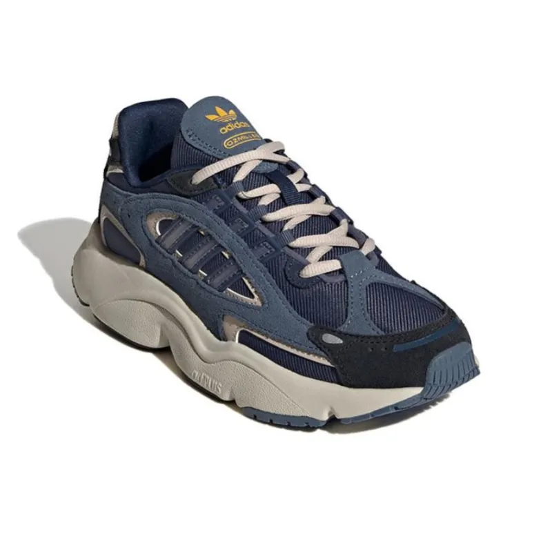 Adidas Originals Ozmillen Abrasion Resistant Breathable Cushioning Low Top Kids' Training Shoes Blue Teenagers-2