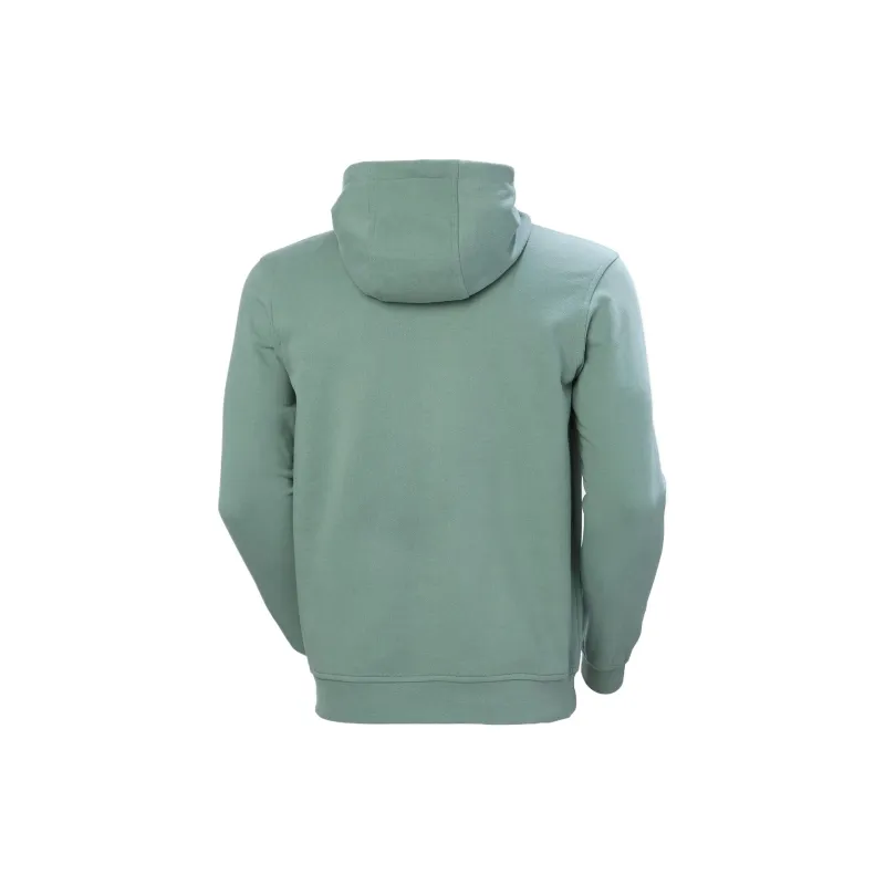HELLY HANSEN Logo-print Organic-cotton Hoodie-1