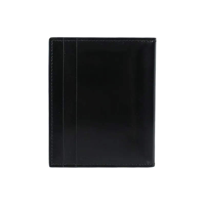 FERRAGAMO Calfskin Card Holder Card Holder Men's Black-4