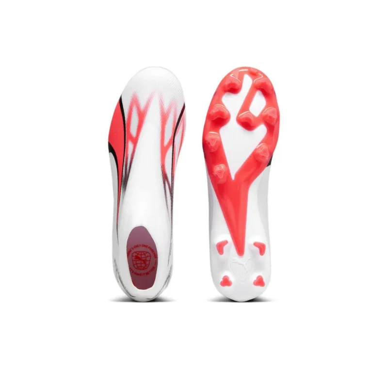 PUMA Ultra Match+ Laceless 'White Fire Orchid'-4