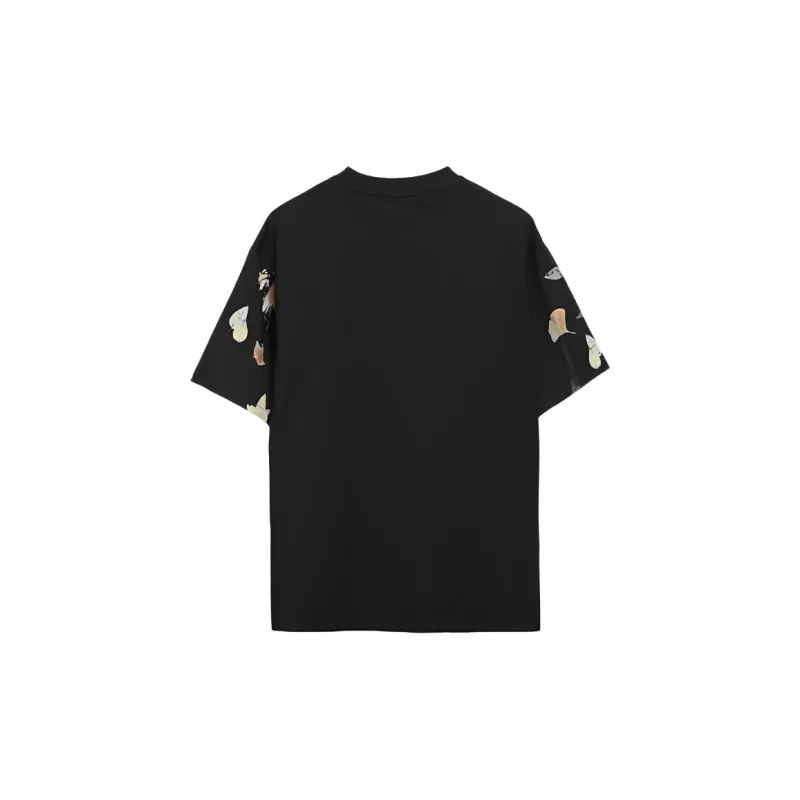 RAYSHOW T Shirts Men Black-1