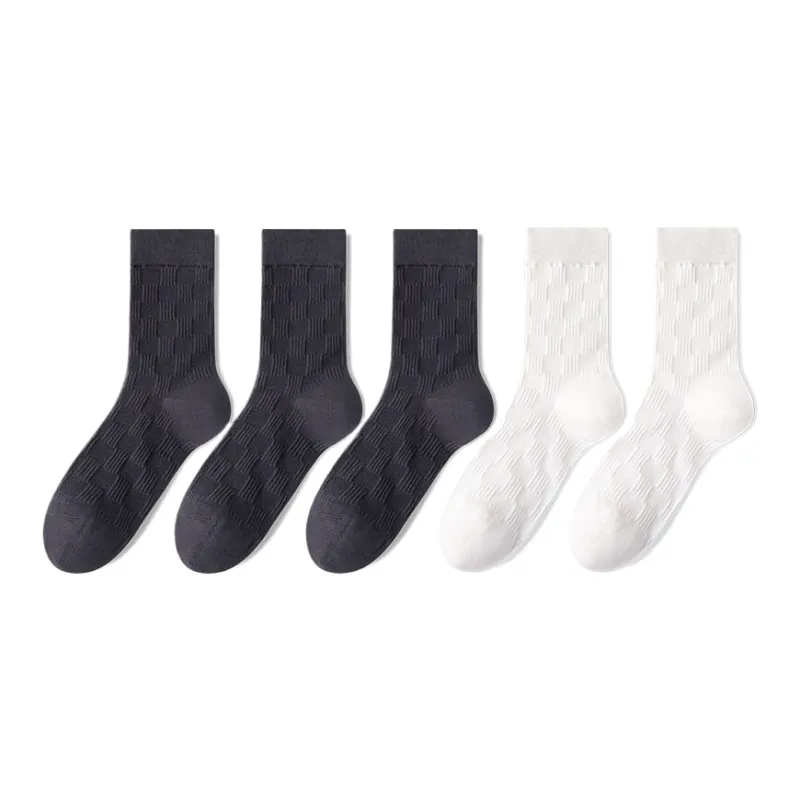Lan Miao Mid Calf Socks Men's 5 Pack-11