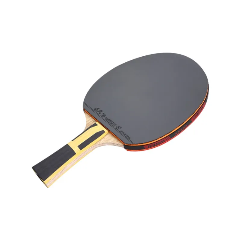 WITESS Ping Pong Paddles Unisex All Wood With Carbon Fiber-3