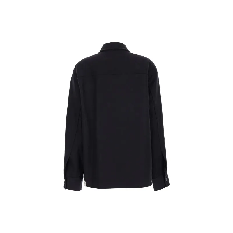 JIL SANDER + Flannel Buttoned Overshirt-1