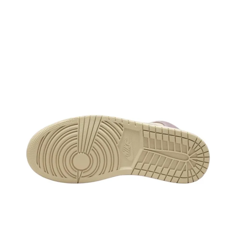 Jordan 1 Mid Light Orewood Brown Taupe Grey Women's-5