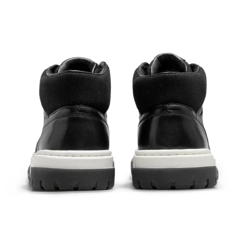 Desai Desai Anti-Slip Wear-Resistant Mid-Top Skateboard Shoes Men's-12