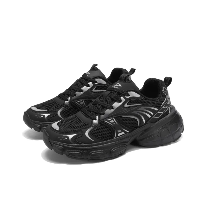 DEERWAY Abrasion-Resistant Slip-Resistant Low-Top Chunky Sneakers Men's-2