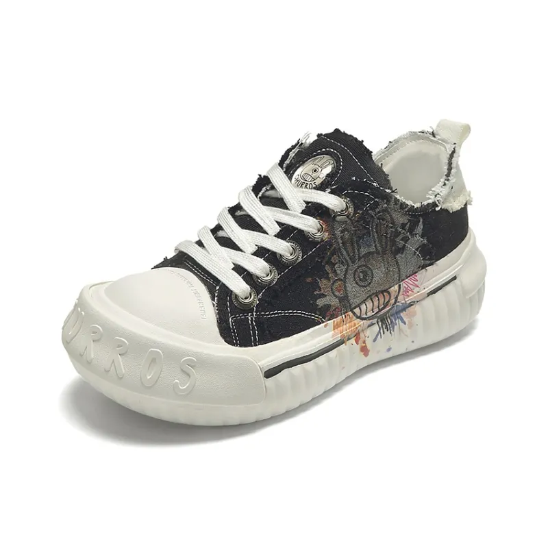 CHURROS Low Top Canvas Shoes Unisex-38