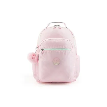 Kipling Polyamide Monkey Bag Backpack Women's Metal Peach Pink