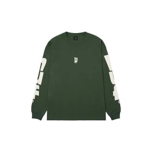 HUF T-Shirts Unisex Hunter Green