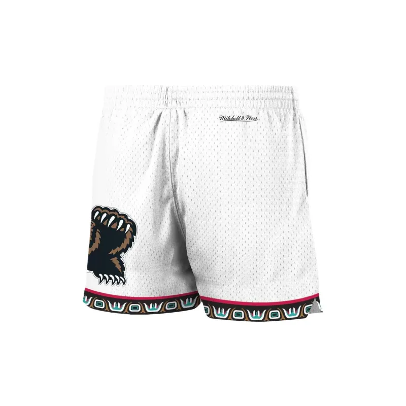 NBA Vancouver Grizzlies Team Mitchell & Ness Sports Shorts Women's White-1